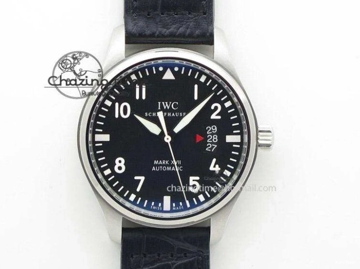 MIROTIME 0511 ZipUp Pilot Mark XX BLSF 1:1 Best Edition Green Dial on Brown Leather Strap MIYOTA 7019
